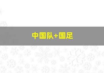 中国队 国足